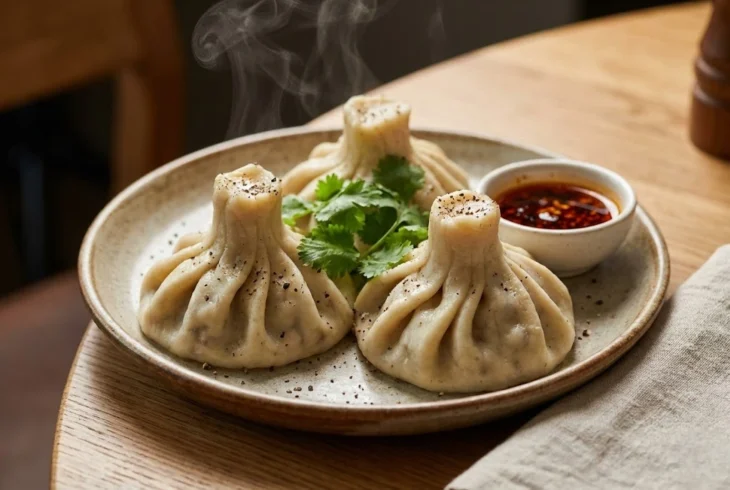 wagyu-khinkali-georgian-cuisine-pasadena-healthy-restaurants Georgian khinkali dumplings made with premium meat served at one of the healthy restaurants in Pasadena