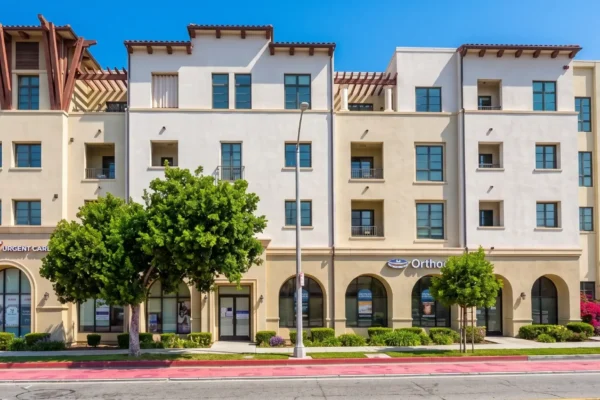 Exer Urgent Care – Pasadena Allen Avenue location nestled within an apartment building near Pasadena City College, Los Angeles County, California