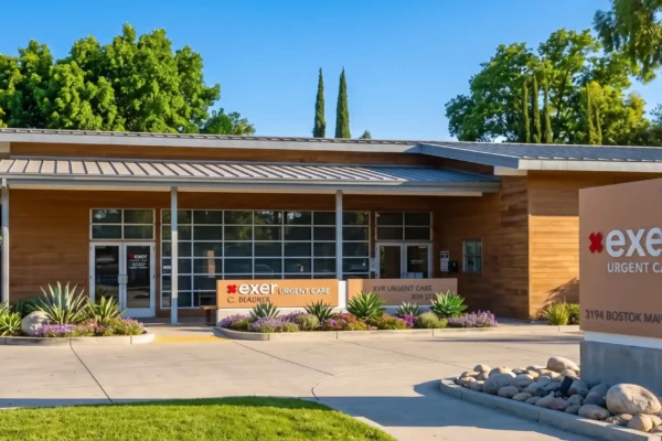 Exer Urgent Care – Pasadena East Del Mar Boulevard standalone clinic across from Eden Blanche Park, Los Angeles County, California