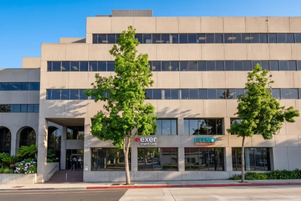 Exer Urgent Care – Pasadena Lake Avenue location at 600 South Lake Avenue in the South Lake shopping district, Los Angeles County, California